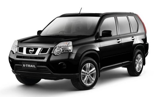 X trail 2010-2014 montážne body